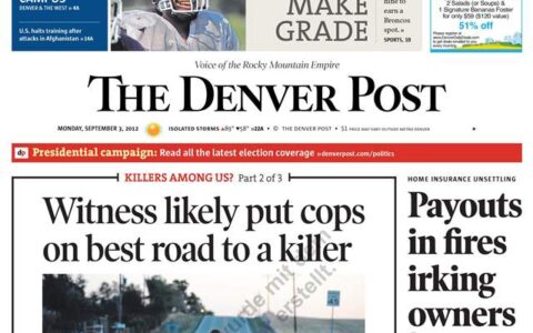 Die Tageszeitung The Denver Post aus den USA ist ein Aushängeschild bis heute - trotz Internet