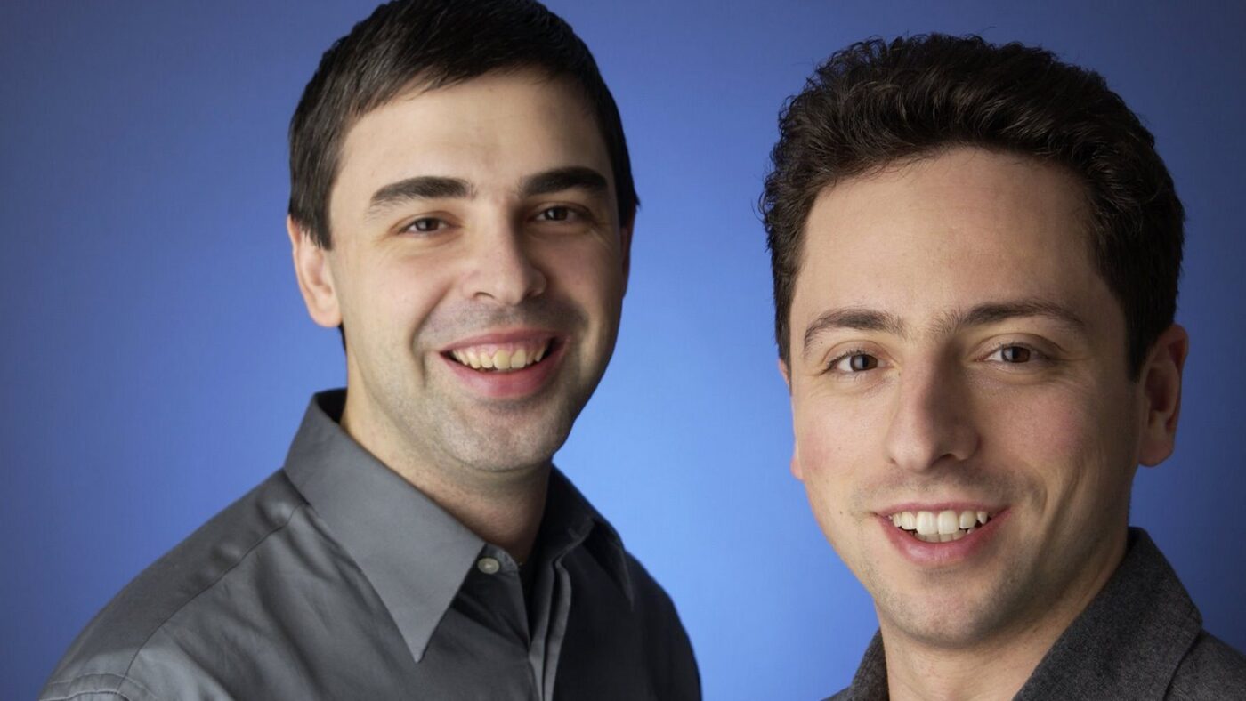 Tun sich im Iran schwer: Google-Gründer Larry Page (CEO) und Sergey Brin.