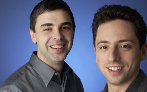 Tun sich im Iran schwer: Google-Gründer Larry Page (CEO) und Sergey Brin.