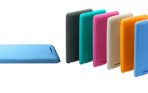 Bunte Google Nexus Phones.