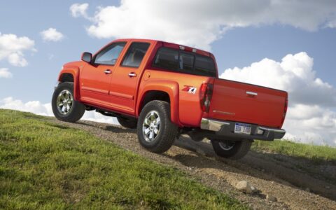 Der 2010 Chevrolet Colorado Z71 Crew Cab.