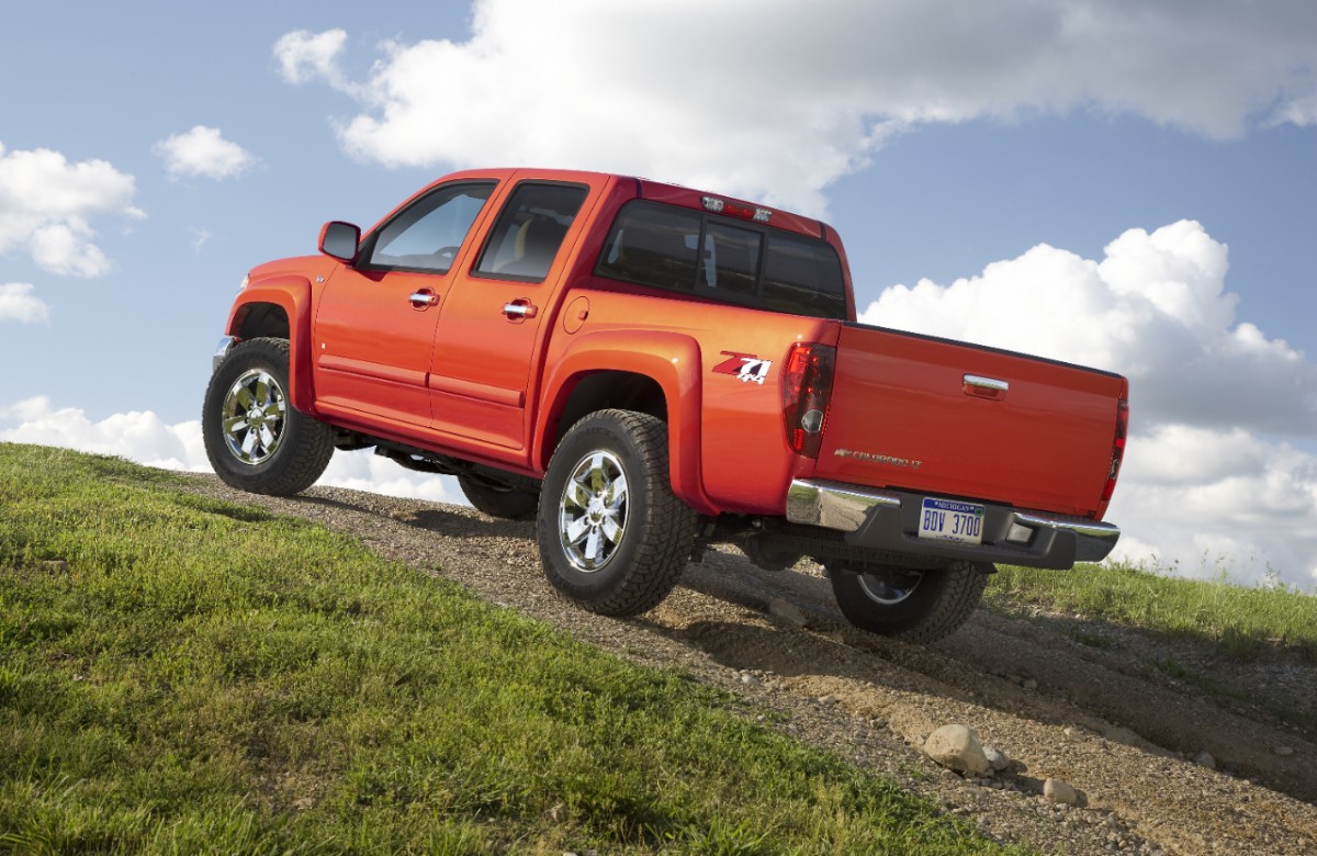 Der 2010 Chevrolet Colorado Z71 Crew Cab.