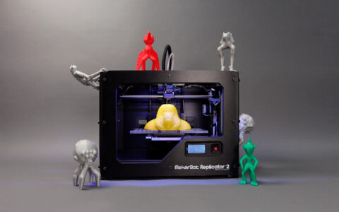Der 3D-Scanner.