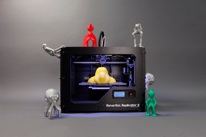 Der 3D-Scanner.