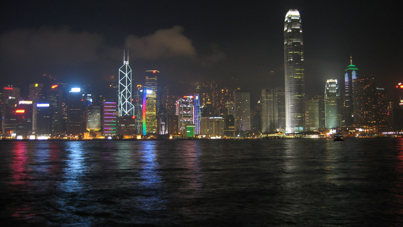 Die Börsen in Asien gehen weiter nach oben. Hier die Skyline vom Finanzplatz Hongkong.