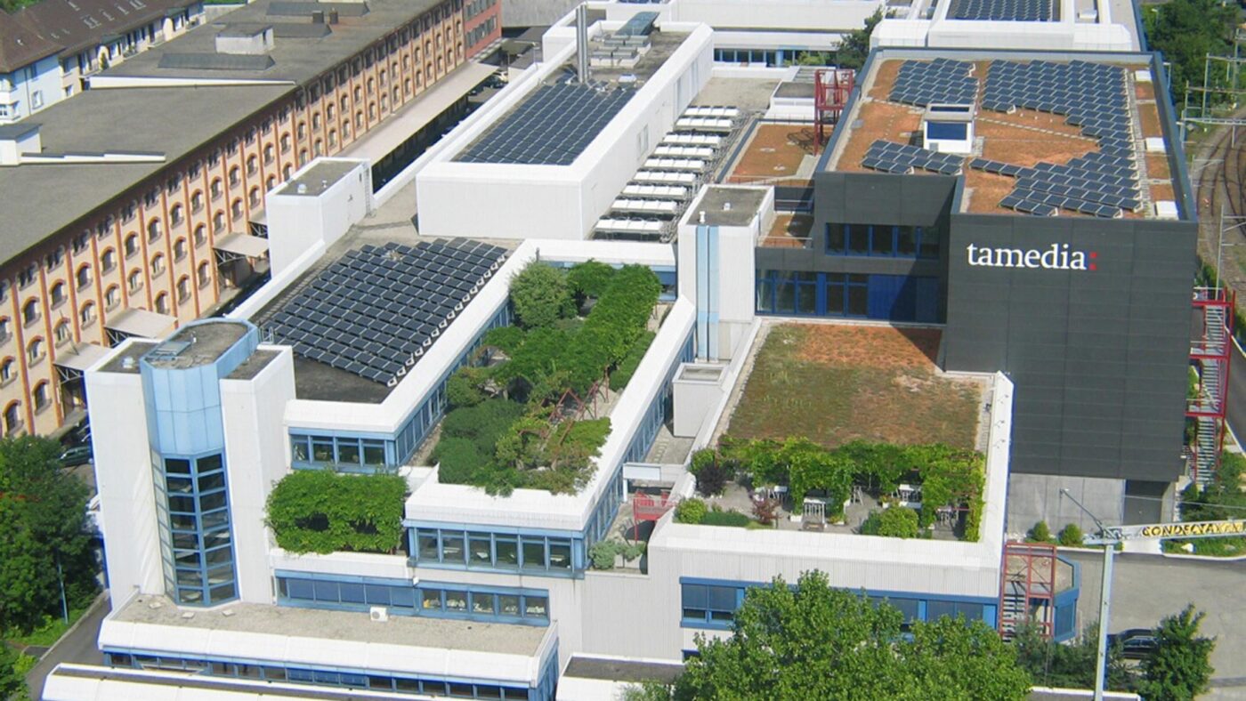 Ein Tamedia-Druckzentrum in Zürich.