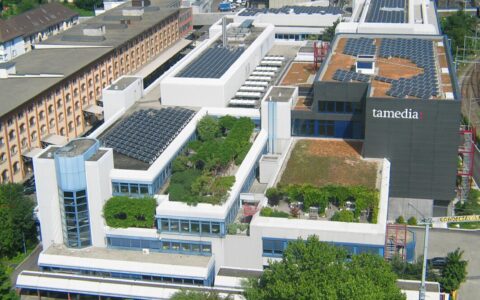 Ein Tamedia-Druckzentrum in Zürich.