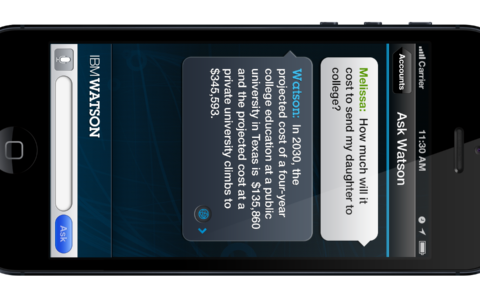 Watson - ein Beispiel für IBM Cloude Computing.