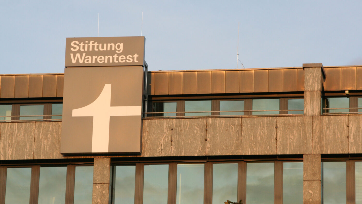 Das Gebäude der Stiftung Warentest in Berlin am Lützowplatz 11-13.