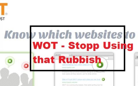 Mozilla Problem: WOT Web of Trust Is Not Trustworthy