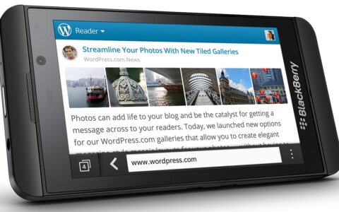 Das Blackberry 10.