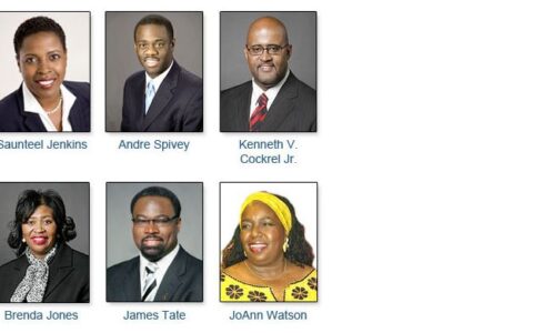 Mitglieder des City Councils von Detroit: Sie haben nach dem Konkurs viel zu tun.