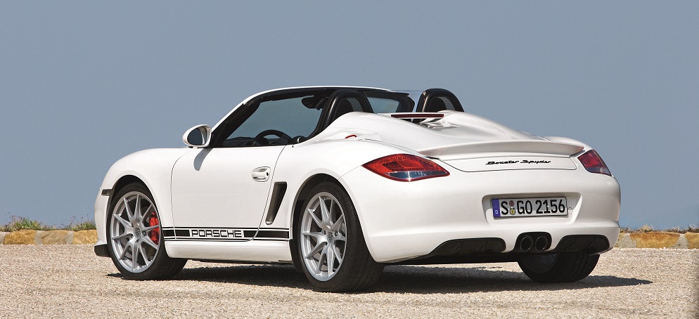 Auch Porsche möchte umweltfreundlicher werden. Hier ein Porsche Boxter Cabrio.