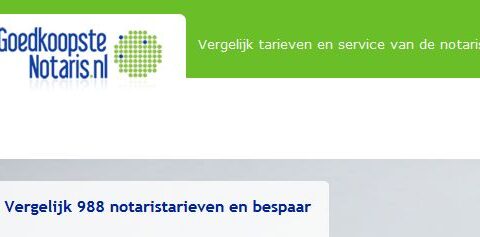 Webseiten in den Niederlanden sorgen für einen Wettbewerb der Notare.