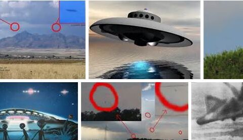 Das Internet ist voll mit Bildern von angeblichen UFOs.