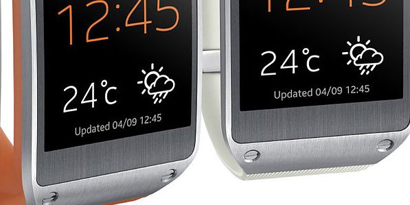 Diese Bilder kursieren gerade in den USA durch diverse Blogs von der neuen Samsung Galaxy Gear Smartwatch Computeruhr.