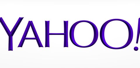 Transparenz unter neuenm Yahoo-Logo.