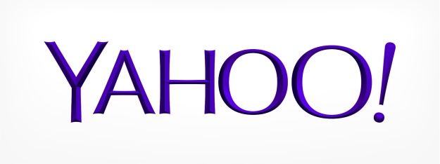 Transparenz unter neuenm Yahoo-Logo.