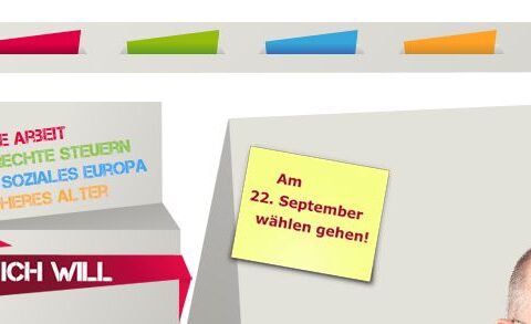 Aus einem Verdi-Wahlaufruf zur Bundestagswahl.