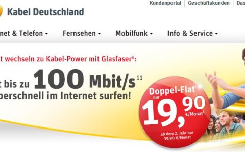 Weniger Wettbewerb: Kabel Deutschland für 10,7 Mrd. Euro an Vodafone