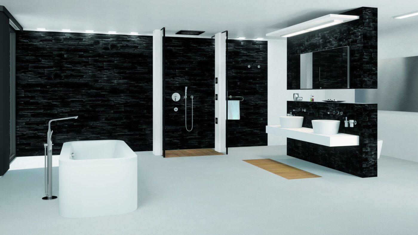 Der Badeausrüster Grohe gilt weltweit als Qualitats-Zeichen für Made in Germany.