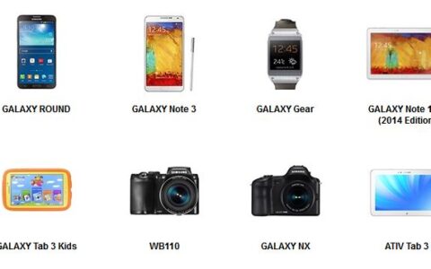 Vom Handy, über das Tablet bis zur Kamera: Samsung bietet unzählige Elektronikprodukte.