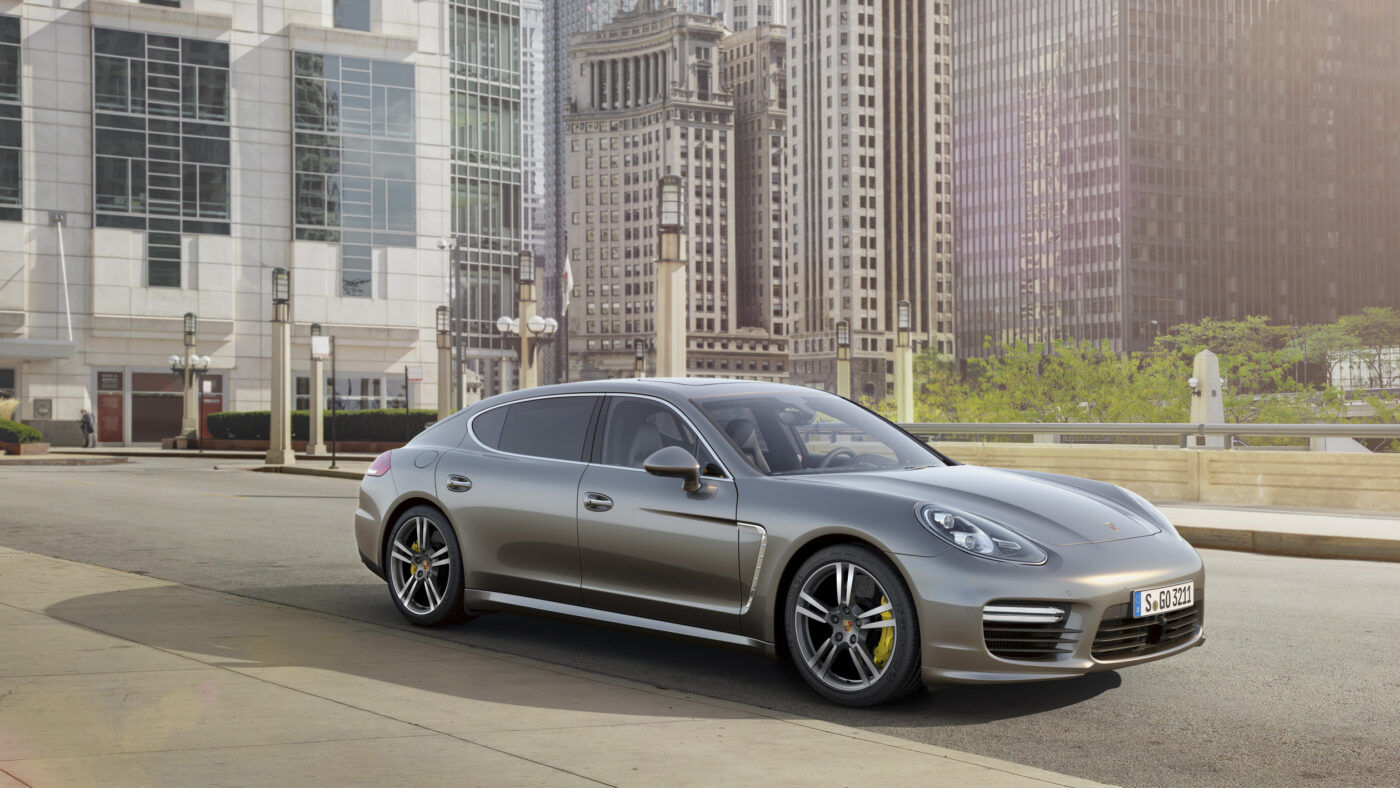 Der Porsche Panamera in New York.