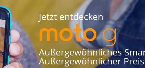 So bewirbt Motorola sein neues Handy moto g.