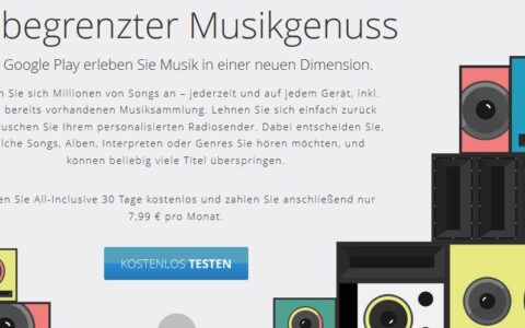 So wirbt Google für seinen neuen Musikdienst.