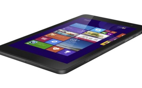 Klein und schick: Das Dell Venue 8 Pro Tablet. In den USA wird es kostenlos geliefert und kann bei Nicht-Gefallen kostenlos zurückgesendet werden.