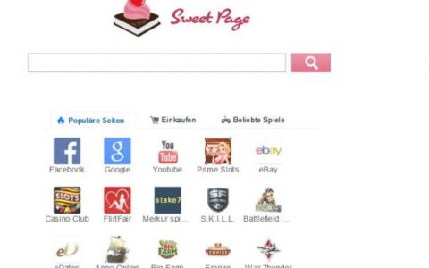 Sweet-Page.com currently causing a lot of trouble