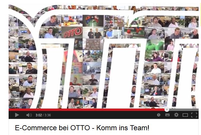 Die Otto Group wurde für ein besonders gutes Recruiting-Video ausgezeichnet.