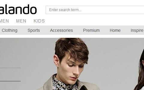 Zalando in UK.