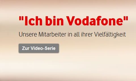 Mitarbeiter-Bindungsprogramm des britischen Telekommunikations-Giganten Vodafone: \"Ich bin Vodafone\".