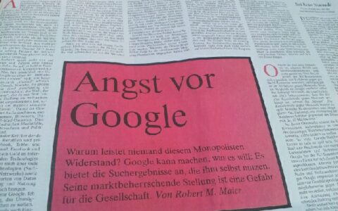 FAZ-Artikel vom 3. April 2014 auf Seite 11: Warum wehrt sich niemand?