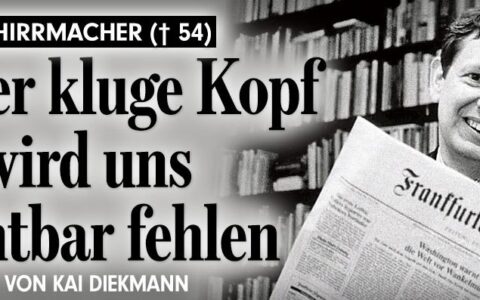 Auch die Bild-Zeitung trauert um den FAZ-Mitherausgeber Frank Schirrmacher - unter anderem in einem Nachruf von Bild-Chef Kai Diekmann.