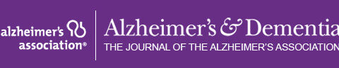 Forscher machen Hoffnung auf künftigen Alzheime Früherkennungs Bluttest. Hier das Logo der amerikanischen Alzheimer Zeitschrift \"Alzheimer & Dmentia\".