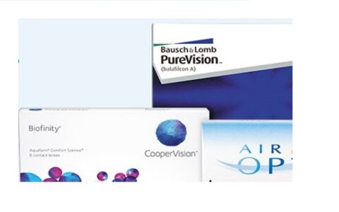 Der Vertrieb von Kontaktlinsen ist weltweit längst ein dickes Geschäfts für Hunderte Online-Shops. Hier Angebote des US-Shops walgreens.com.