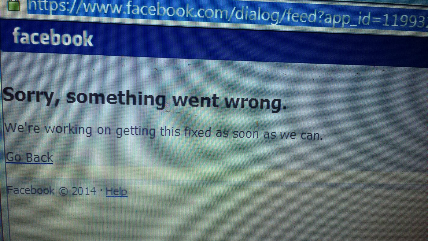 Weltweiter Facebook Ausfall?