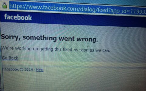 Weltweiter Facebook Ausfall?