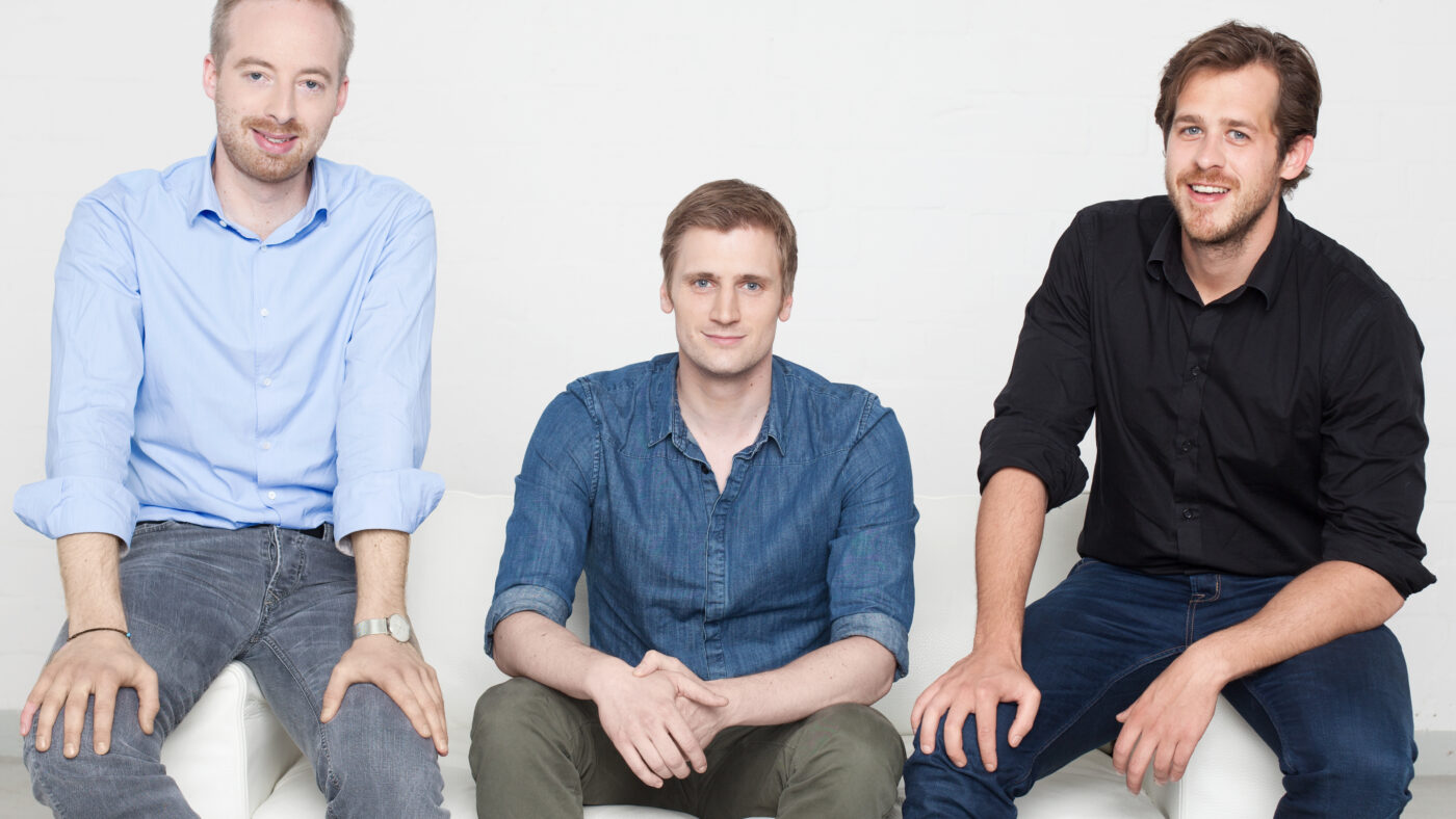 Die drei Jungs aus dem Zalando SE Vorstand: Rubin Ritter, David Schneider und Robert Gentz (v.li).