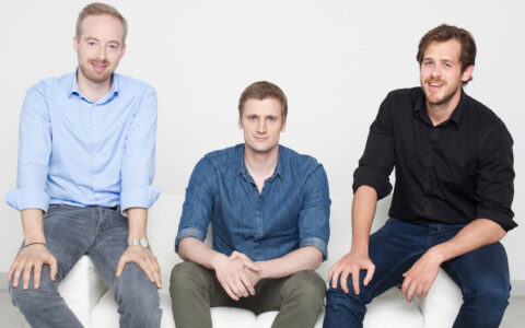 Die drei Jungs aus dem Zalando SE Vorstand: Rubin Ritter, David Schneider und Robert Gentz (v.li).