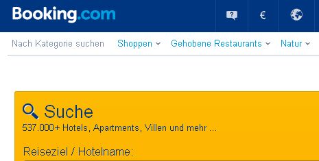 booking.com expandiert.