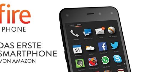 Scheint bislang nicht gut anzukommen. Das Fire Phone von Amazon.