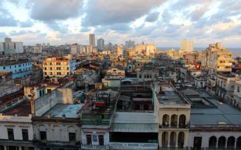 Morbider kolonialer schöner Charme in Havanna.