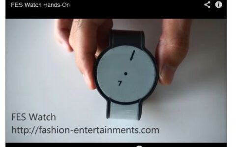 Die neue Fes-Watch von Sony.