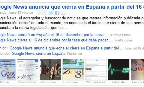 Von El Mundo bis TeleCinco.es: Die spanischen Medien sind in heller Aufregung, seitdem das US-Unternehmen Google Inc. die Schließung von Google News España (Google News Spanien) bekannt gab.