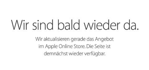 Apple druckst rum: \\"Wir sind bald wieder da\\" wird in Russland in mehreren Sprachen auf der russischen Apple-Webseite eingeblendet. Weitere Hinweise auf die Krise fehlen.
