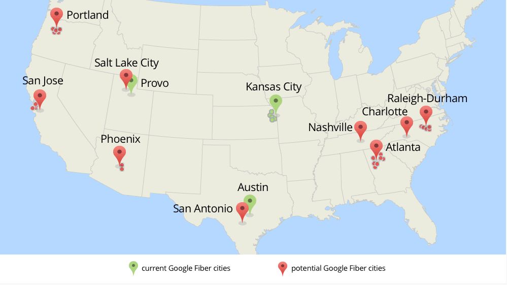 Google: Using Google Fiber to become the biggest TV provider and telecommunications company? A German perspective