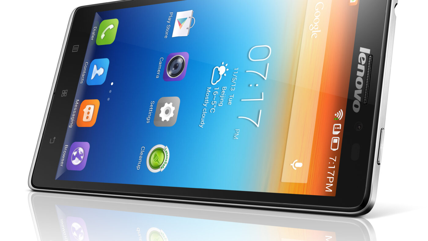 Lenovo produziert zahlreiche Smartphones - in der Regel mit sehr großen Displays. Hier das Vibe Z.